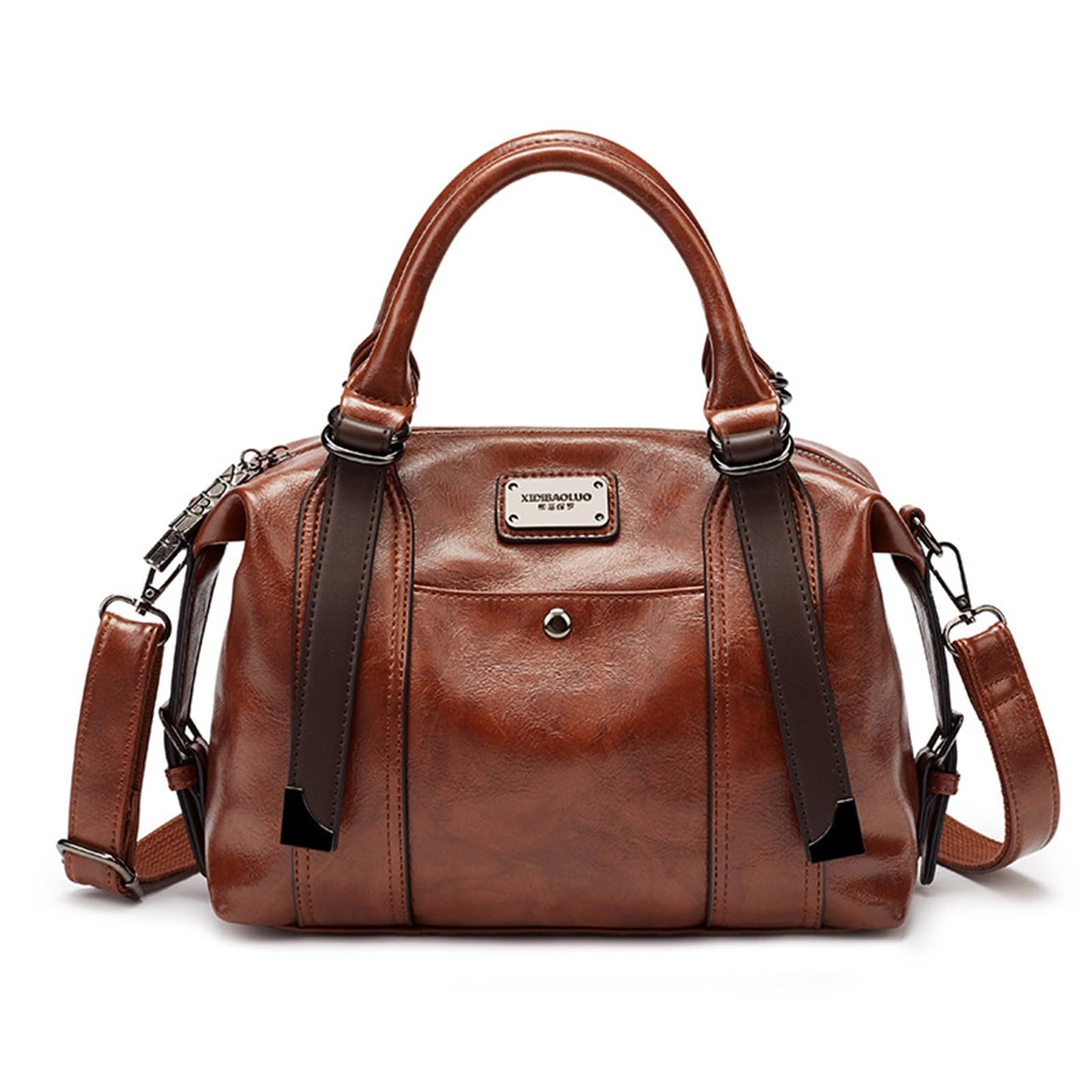 Handbags and Purses for women Vegan Leather Tote Bag for Women Satchel Shoulder Bags Travel Purse with Compartments