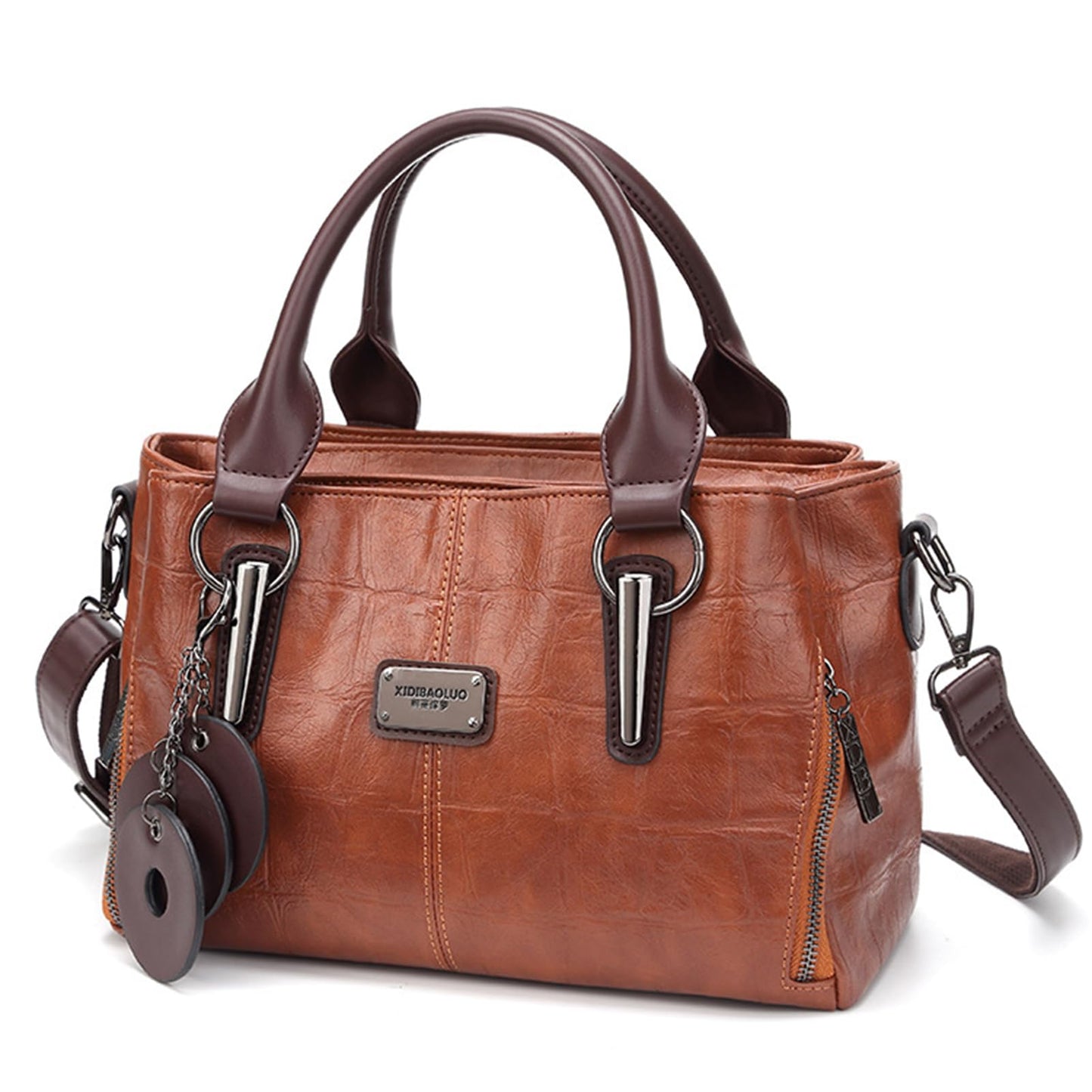 Handbags and Purses for women Vegan Leather Tote Bag for Women Satchel Shoulder Bags Travel Purse with Compartments