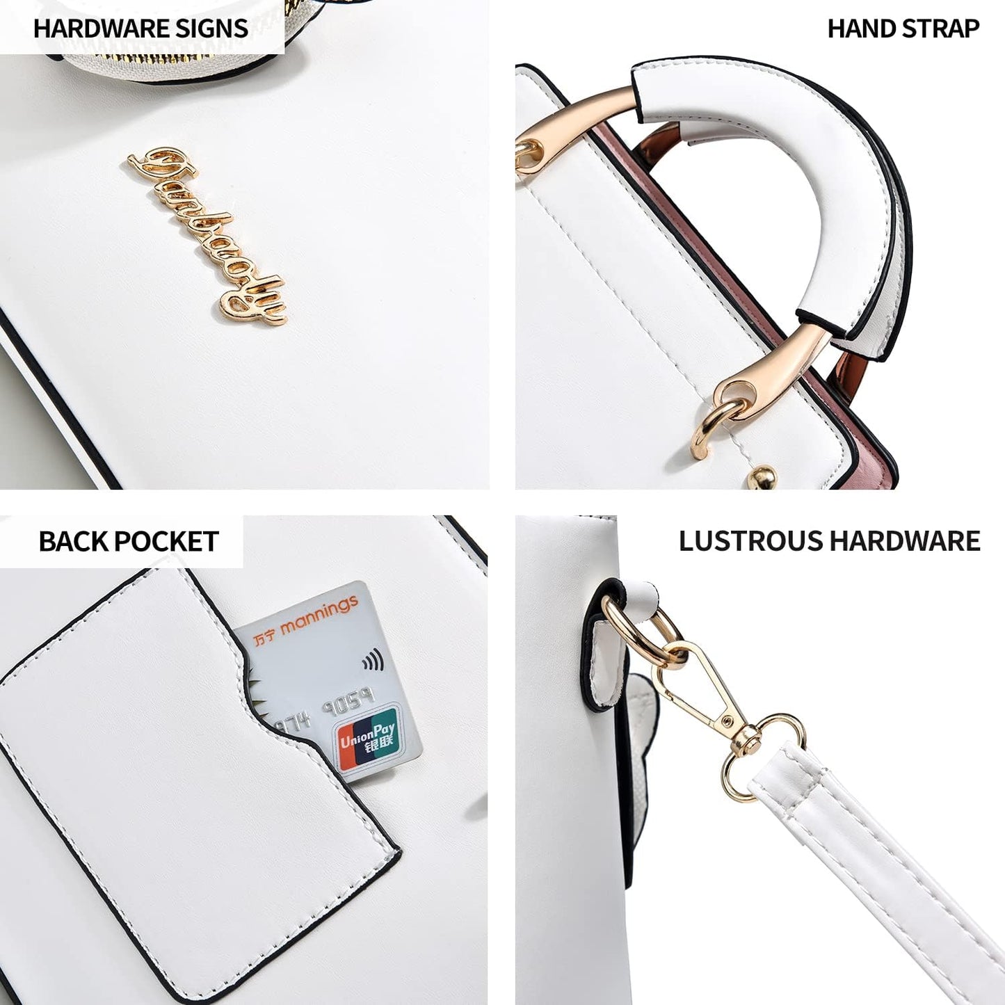 Xiaoyu Fashion Purses and Handbags for Women Ladies Crossbody Bags Top Handle Satchel Shoulder Bags Small Totes